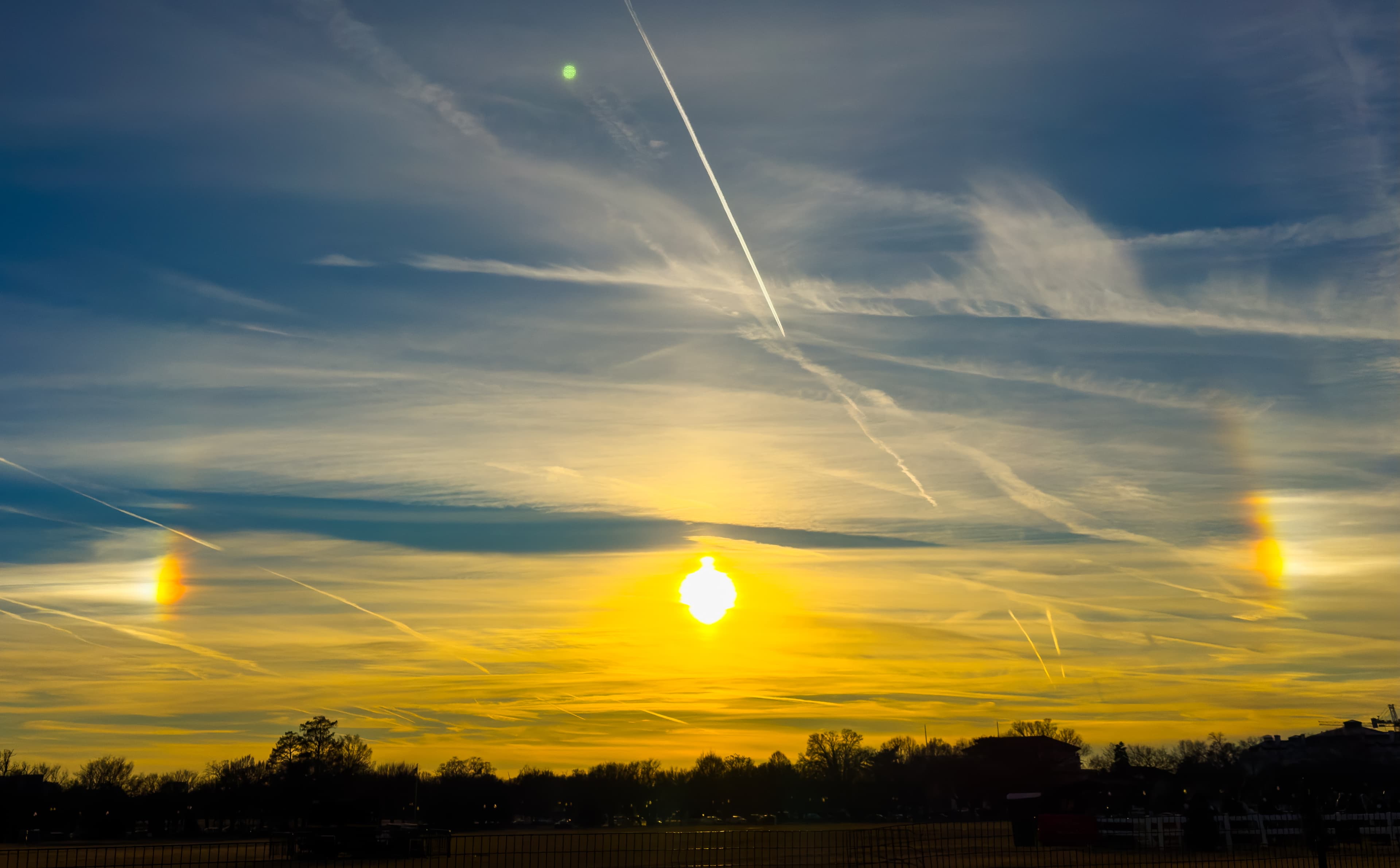 sunset in dc