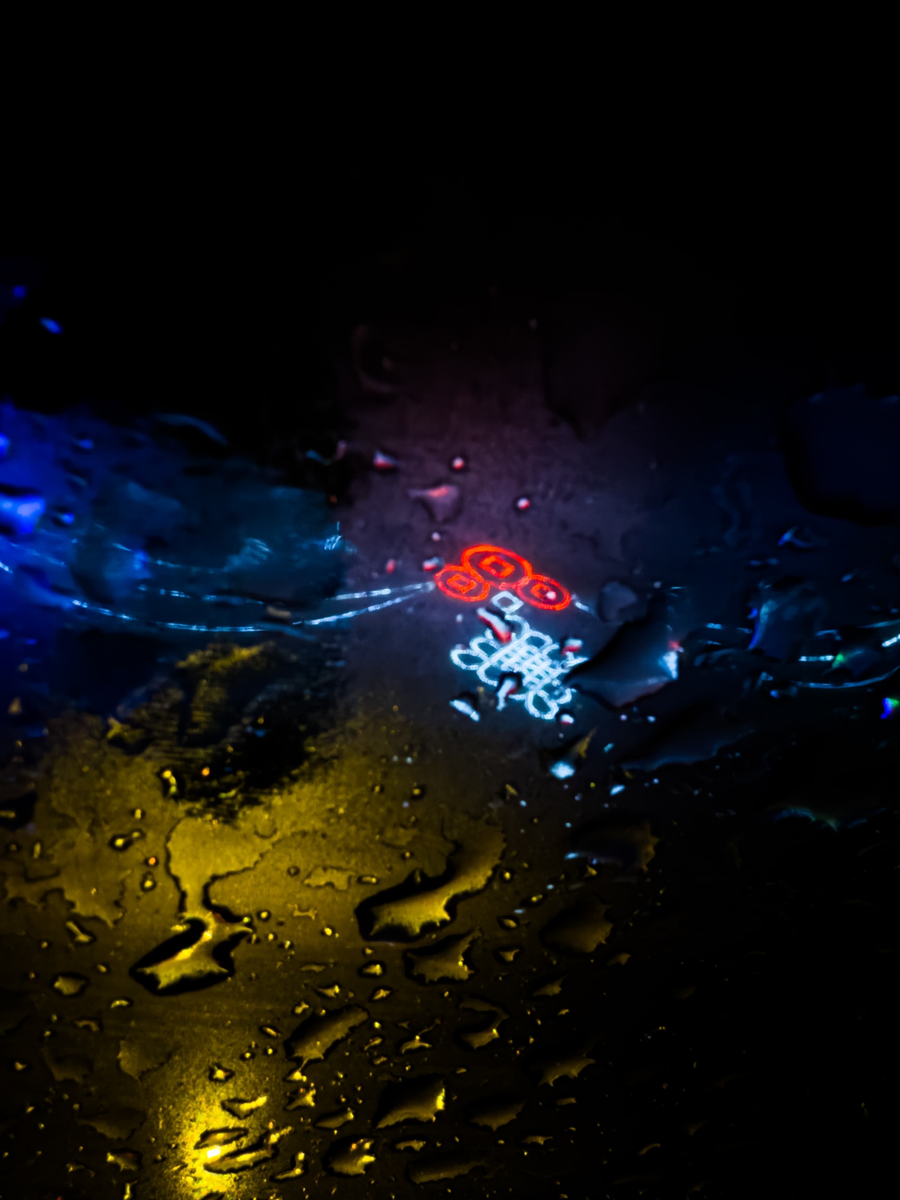 rainy day in chinatown manhattan, ny